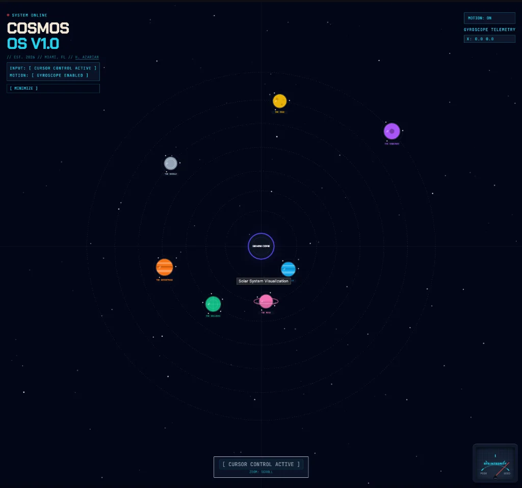 Google AI Solar System project image